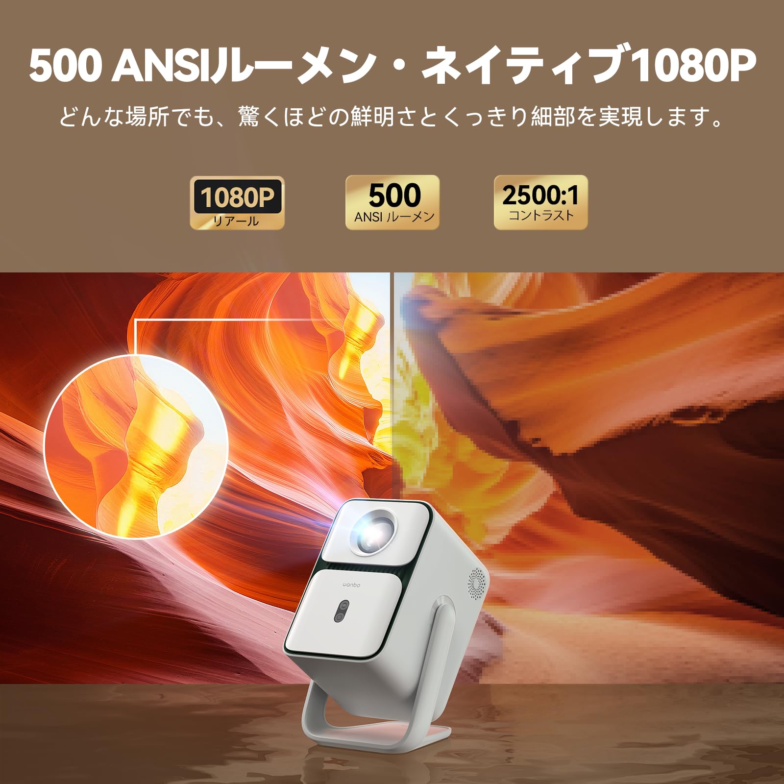 Amazon.co.jp: 【最新Google TV 14搭載・2026 バージョン】 Wanbo T2